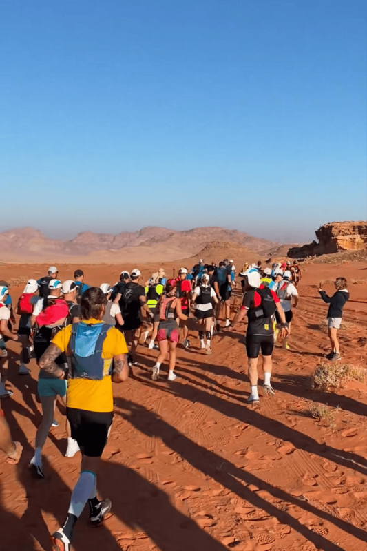 Hydration in a Desert Ultra Marathon
